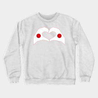 We Heart Japan Patriot Flag Series Crewneck Sweatshirt